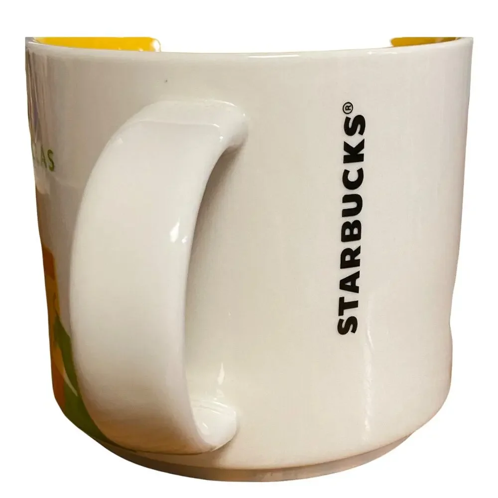 Starbucks Dallas Texas TX You Are Here Coffee Mug Cup 14oz 2015 Collectible